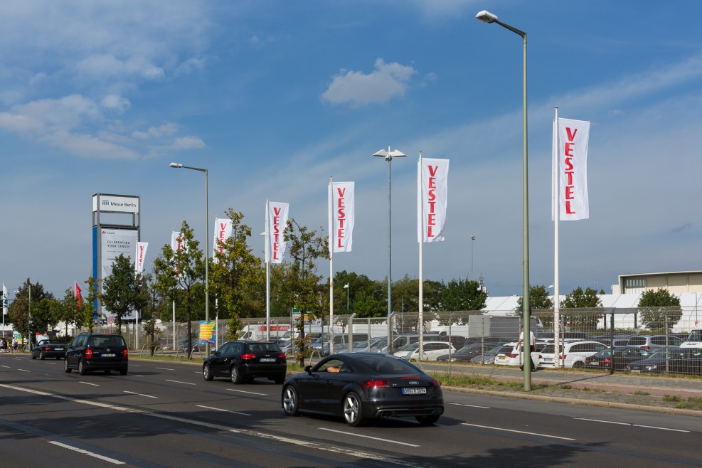 Fahnen Jafféstraße Fahnen Jafféstraße