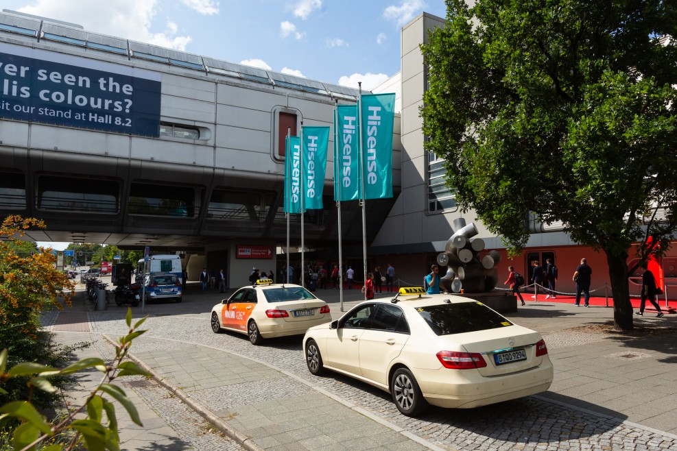 Flags Entrance East