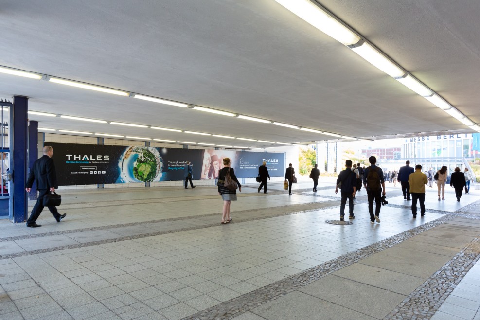 Tunnel Branding Access Entrance South