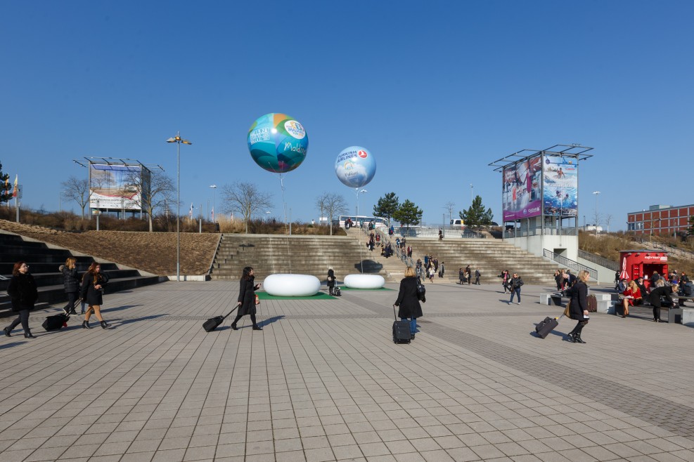 Advertising Balloons Entrance South Advertising Balloons Entrance South