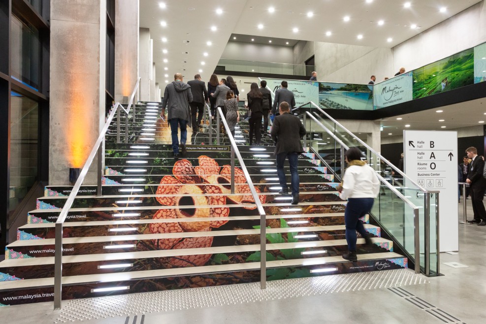 Stair Brandings CityCube Berlin