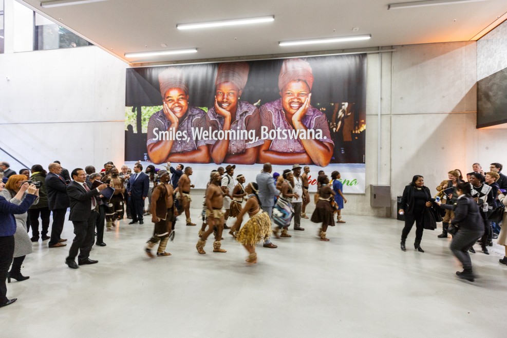 Mega-Banner East Lobby 1 CityCube Berlin