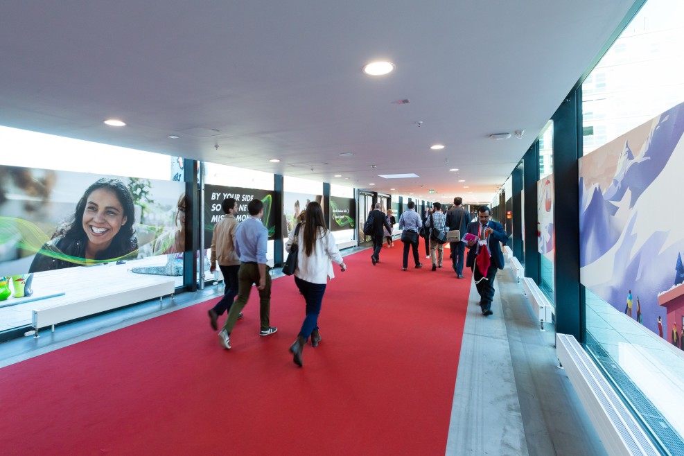 Passageway Branding CityCube Berlin/ Hall 7 Passageway Branding CityCube Berlin/ Hall 7